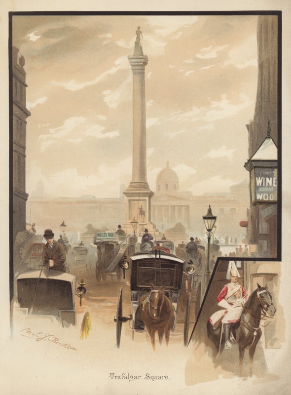 Trafalgar Square, London von English School