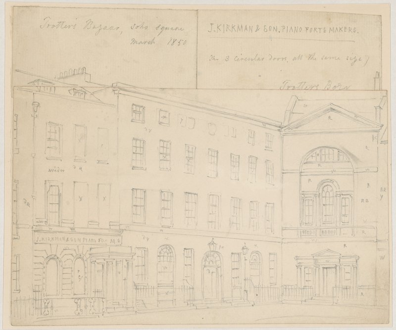 Trotters Basar, Soho Square von English School
