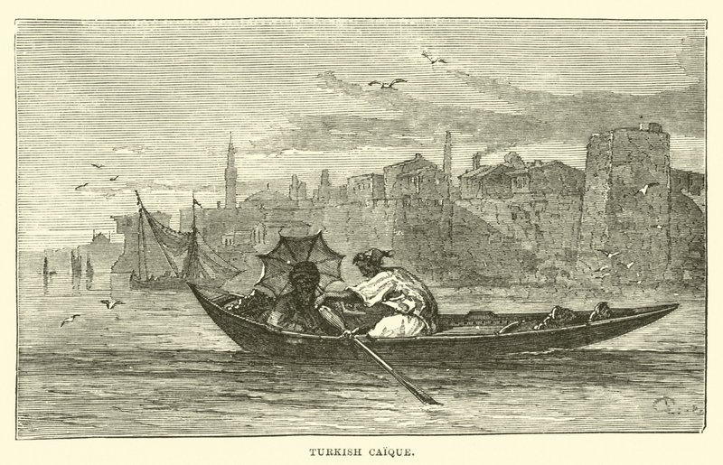 Türkische Kaik von English School