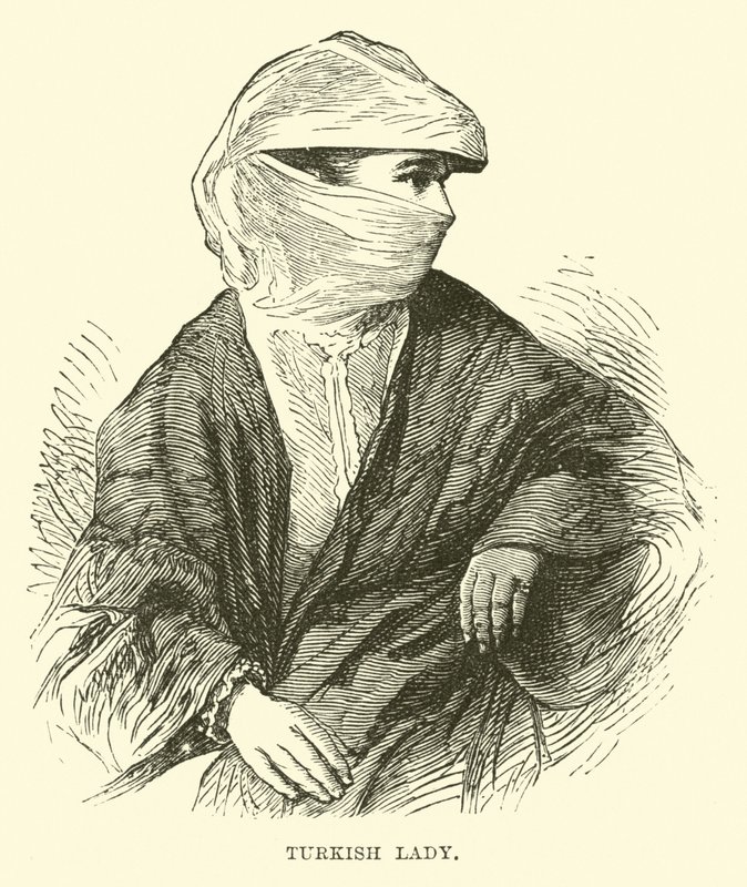 Türkische Dame von English School
