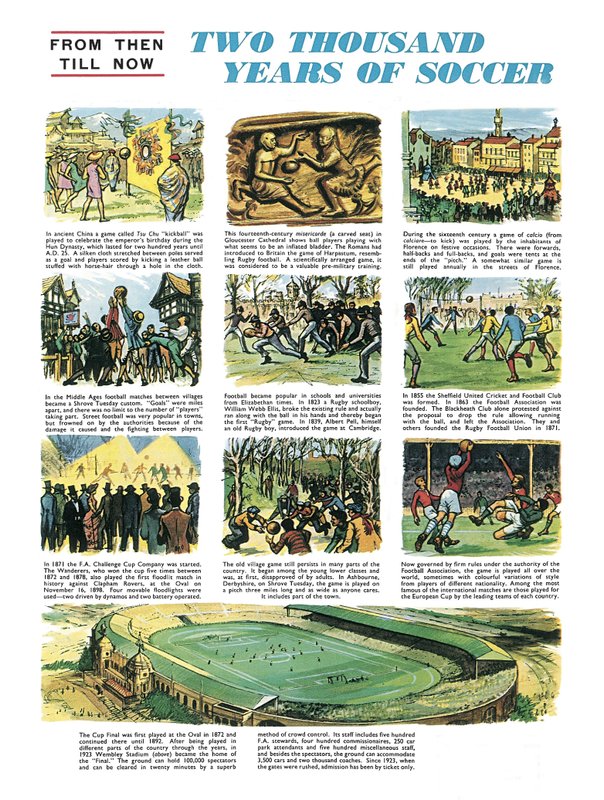 Zweitausend Jahre Fußball von English School