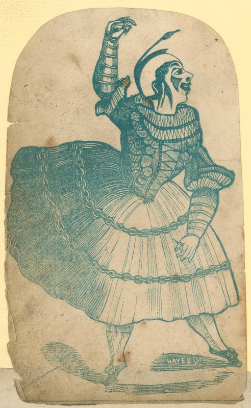 Unidentifizierter Clown oder Narr von English School