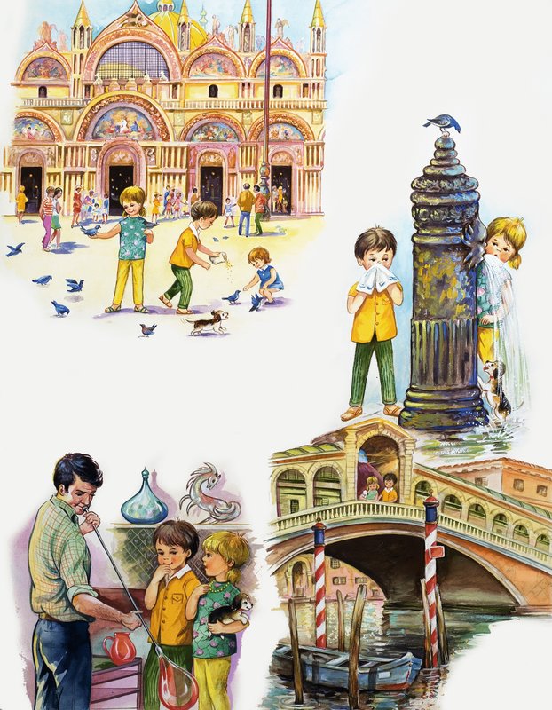 Venedig von English School