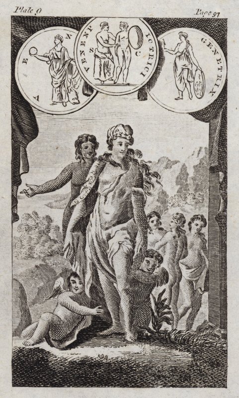 Venus (Gravur) von English School