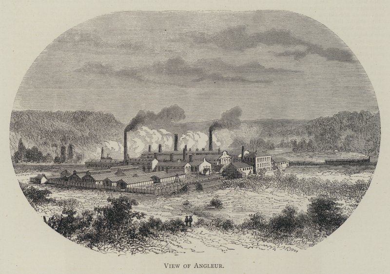 Ansicht von Angleur von English School