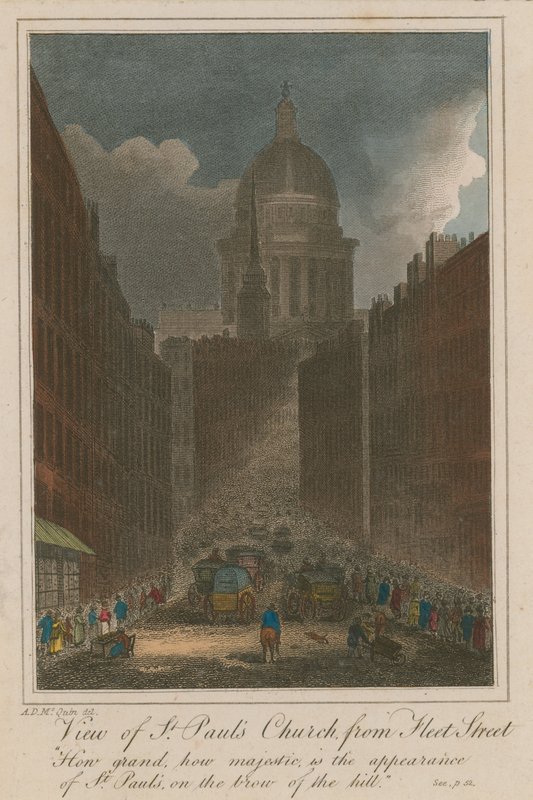 Ansicht der St. Pauls Kirche von English School