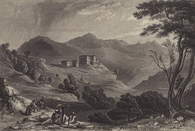 Dorf Naree, Indien von English School