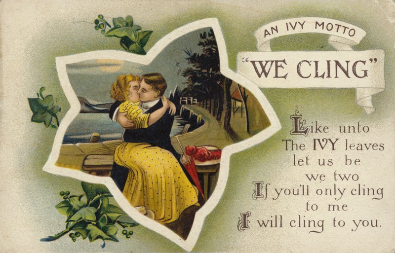 Wir klammern uns - Ein Efeu-Motto von English School