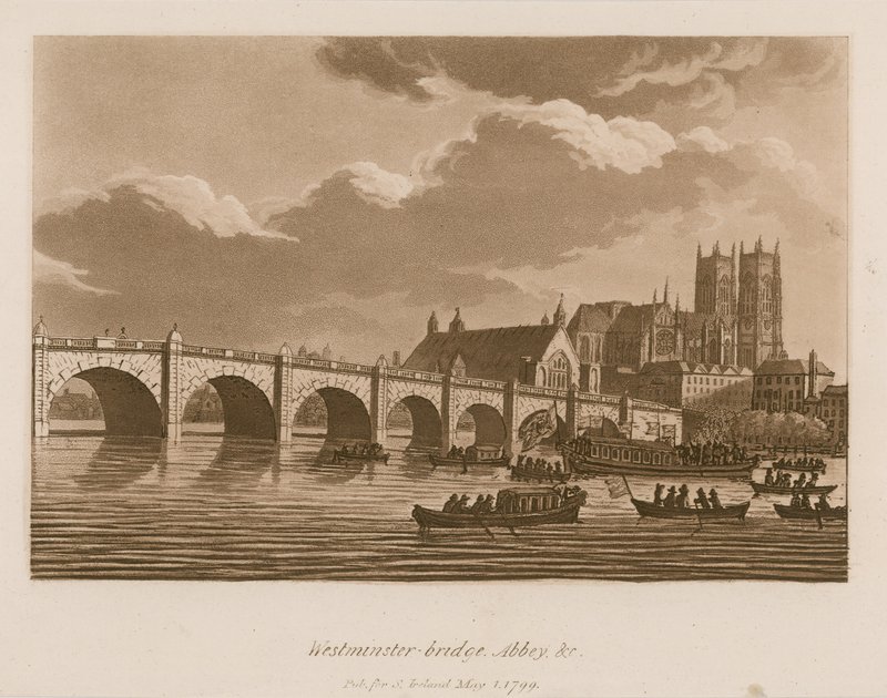 Westminster-Brücke von English School