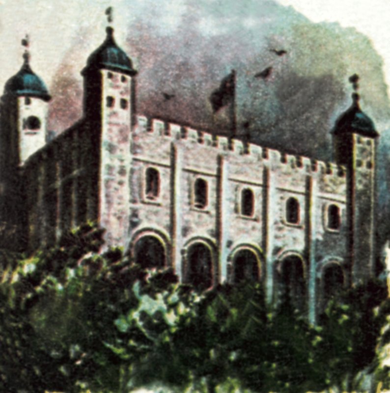 Weiße Stadt (Tower of London) von English School