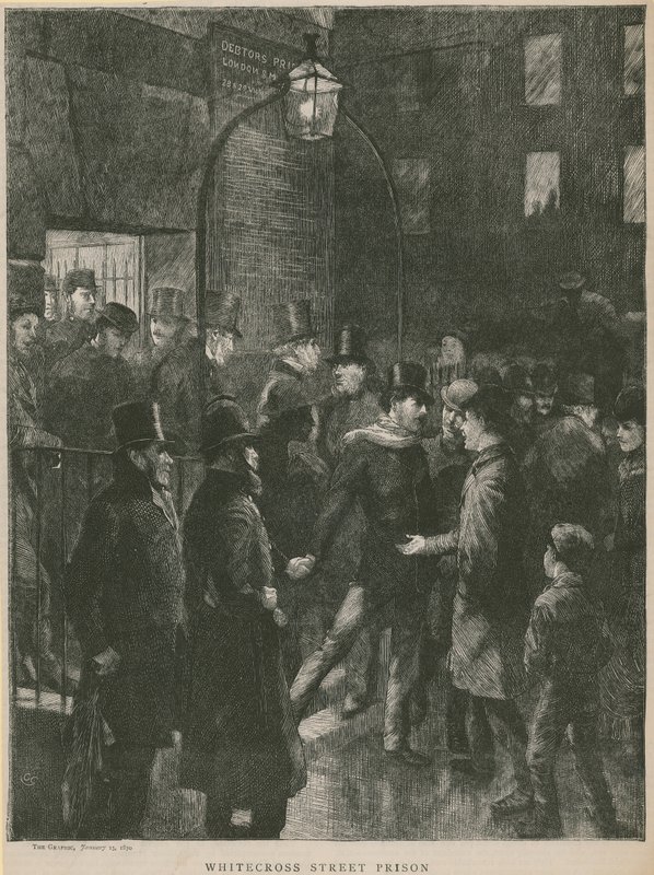 Whitecross Street Gefängnis von English School