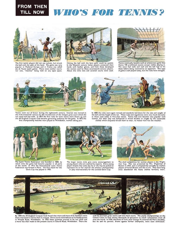 Wer spielt Tennis? von English School