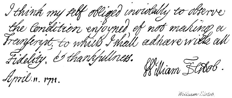 William Elstob von English School