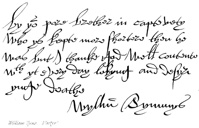 William Tyms (Märtyrer) von English School