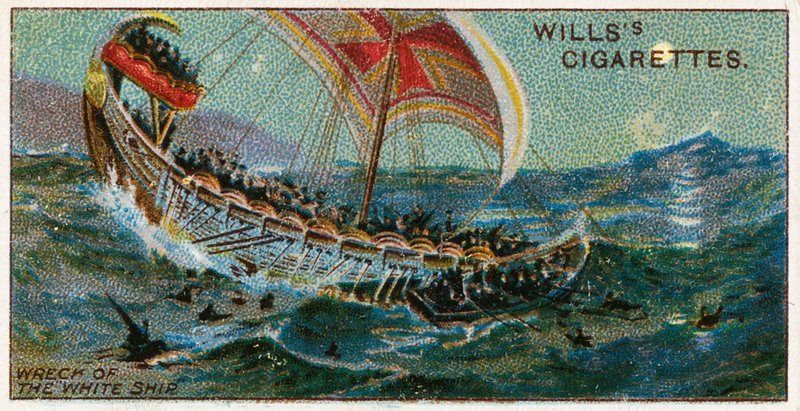 Wrack des Weißen Schiffs von English School