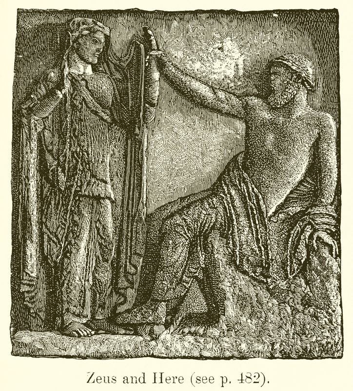 Zeus und Hera von English School