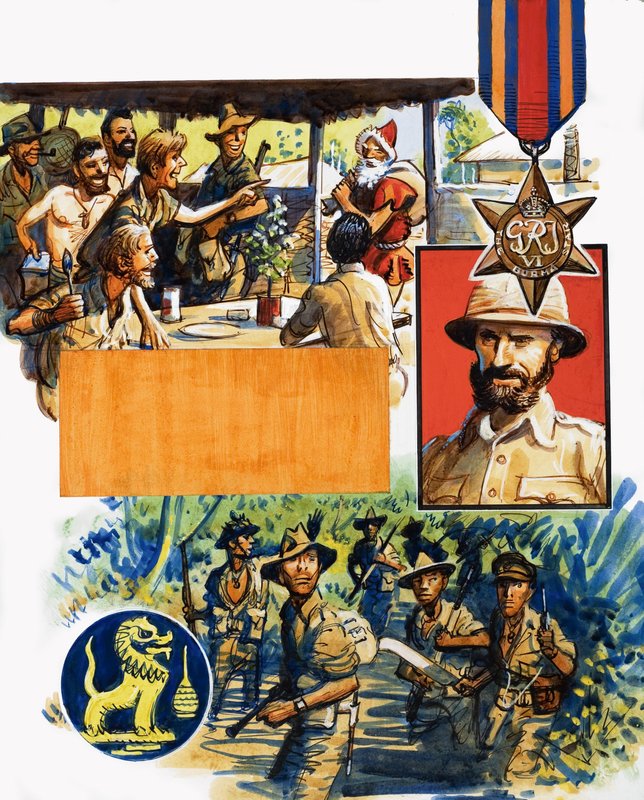 Krieg in Asien von Eric Parker