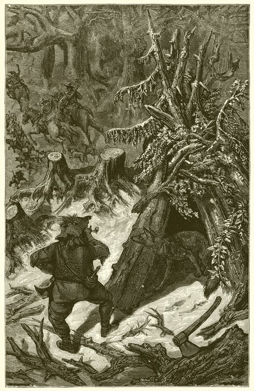 Der Fuchs und der Landmann von Ernest Henry Griset