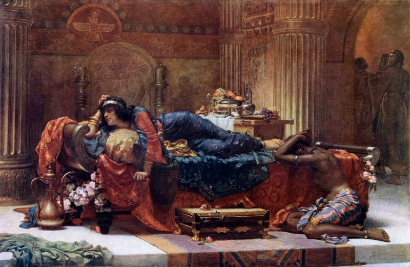 Königin Vashti von Ernest Normand