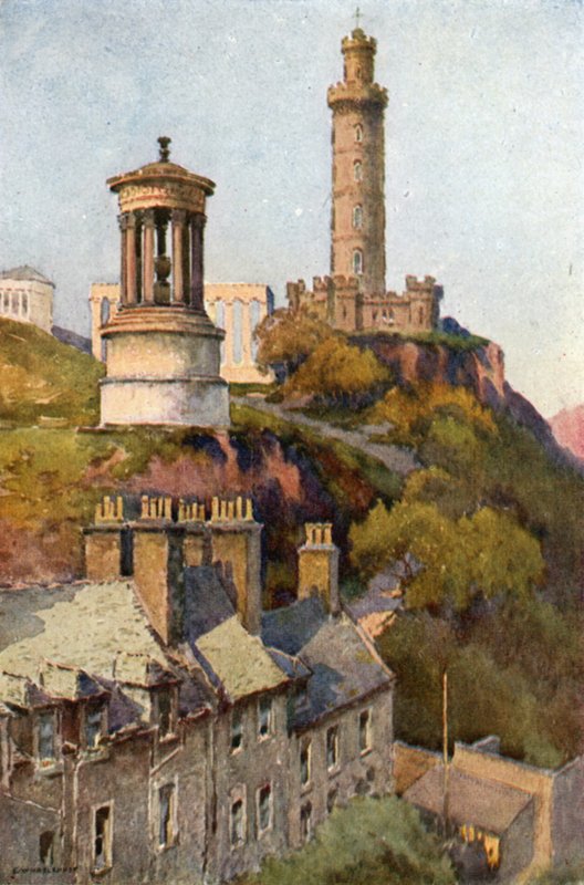 Calton Hill von Ernest William Haslehust