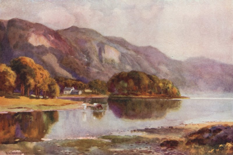 Derwentwater von Friars Crag von Ernest William Haslehust