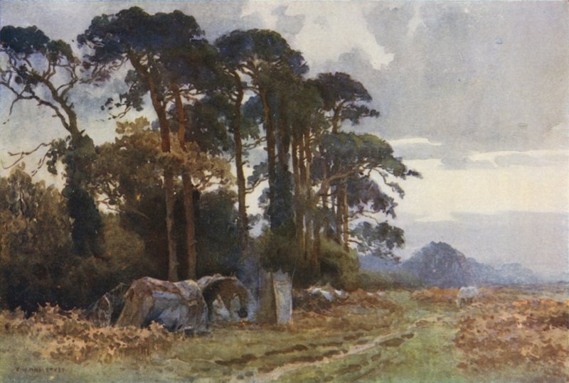 Zigeuner in Coldharbour von Ernest William Haslehust