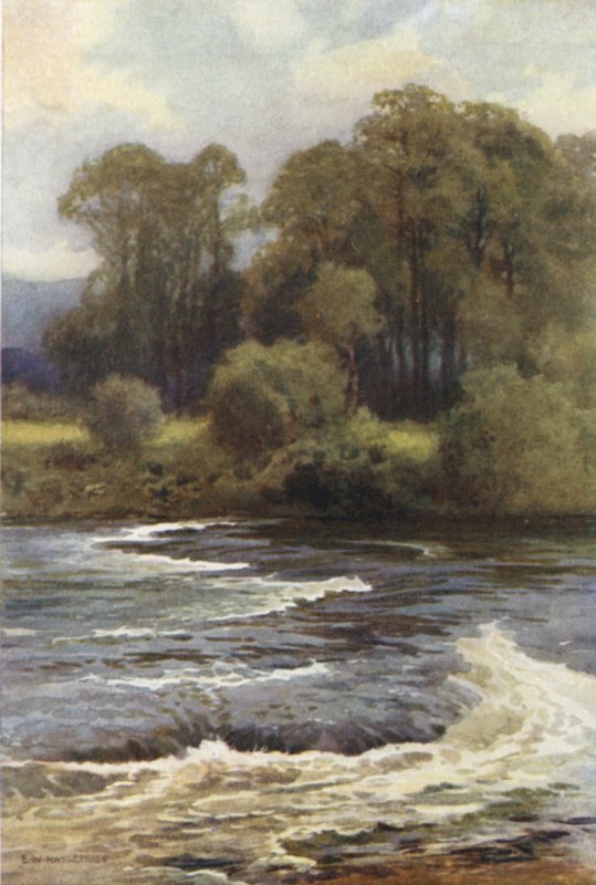 Monnington Falls von Ernest William Haslehust
