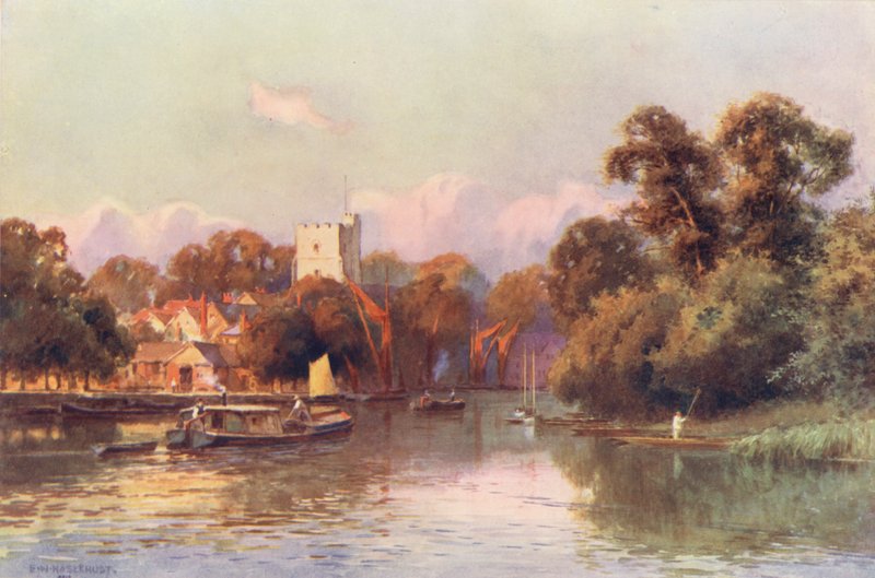 Themse: Twickenham von Ernest William Haslehust