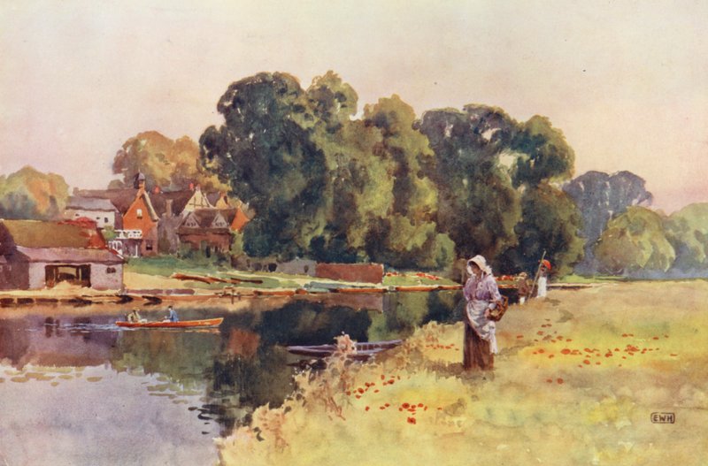 Fluss Themse: Wargrave von Ernest William Haslehust
