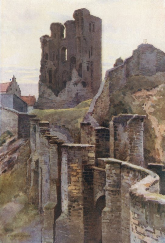 Scarborough Schloss von Ernest William Haslehust