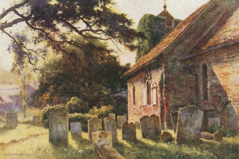 St. Martins Kirche von Ernest William Haslehust