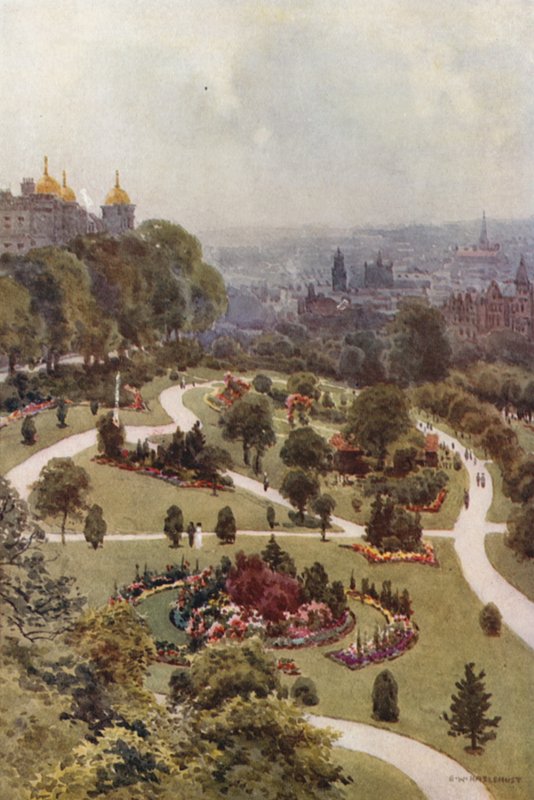 Die Valley Gardens, Harrogate von Ernest William Haslehust