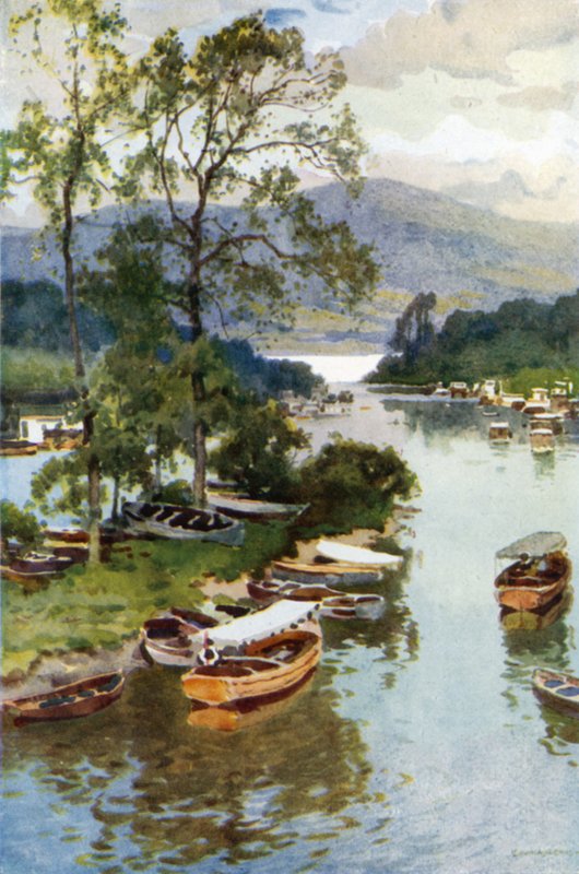Blick von der Balloch-Brücke von Ernest William Haslehust