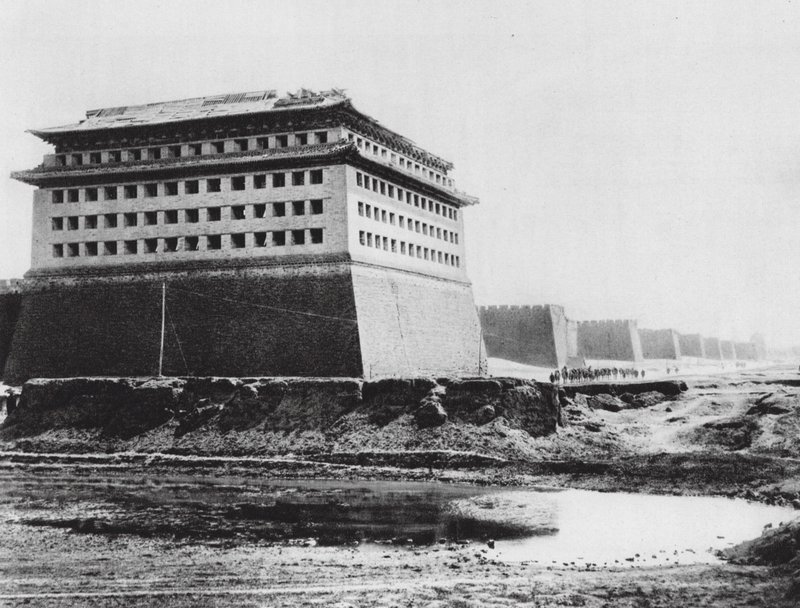 Peking, Chihli, Stadtmauer von Ernst Boerschmann
