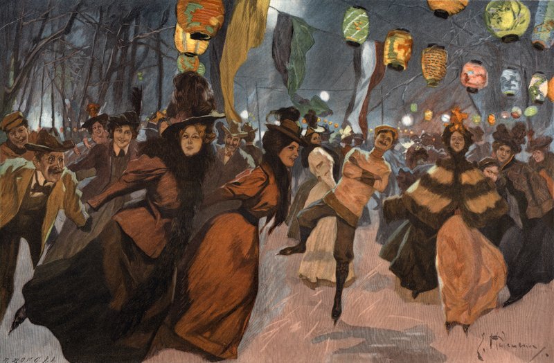 Eiskarneval von Ernst Heilemann