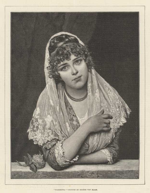 Fiammetta von Eugen von Blaas