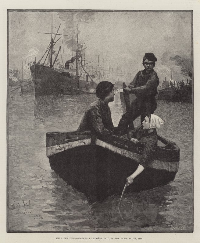Mit der Flut von Eugene Lawrence Vail