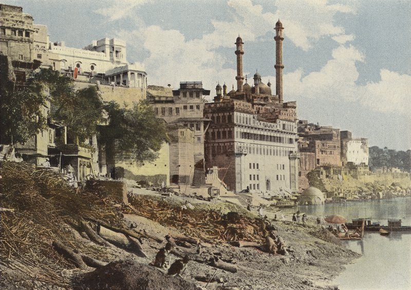 Benares, Moschee von Aureng Zeb von European Photographer