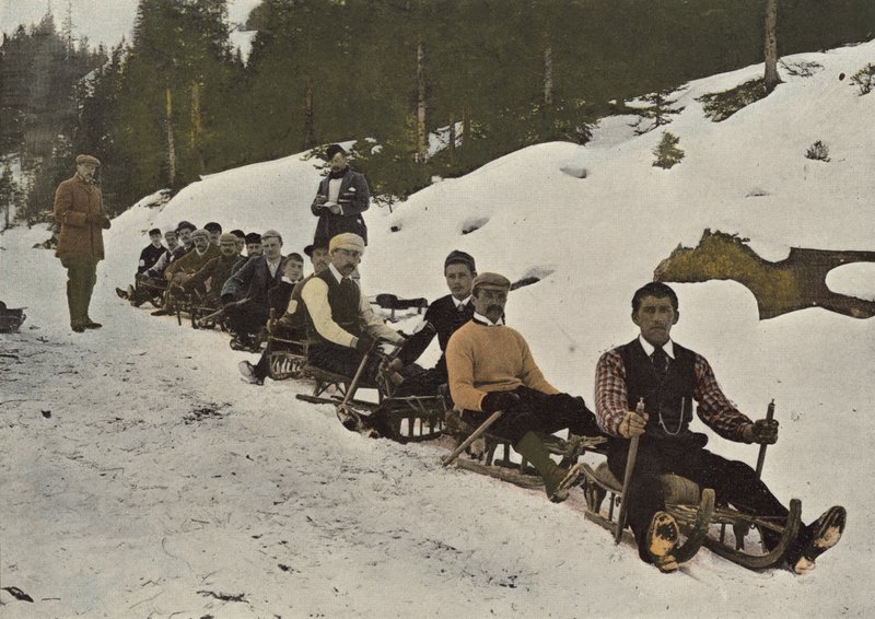 Schlittenabfahrt von European Photographer