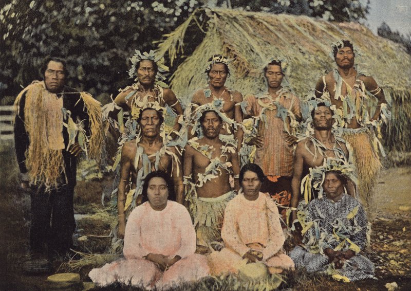 Gruppe von Arorai in Tahiti von European Photographer
