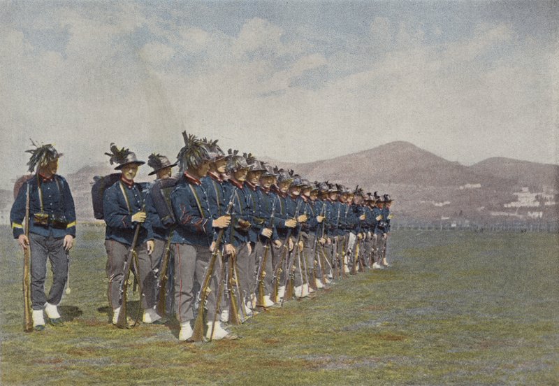 Peloton der Bersaglieri von European Photographer