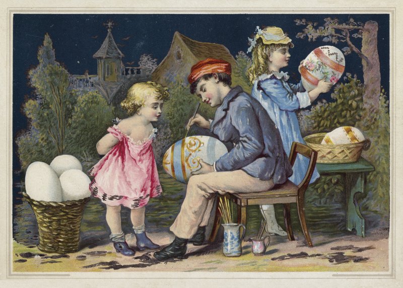 Ostereier bemalen von European School