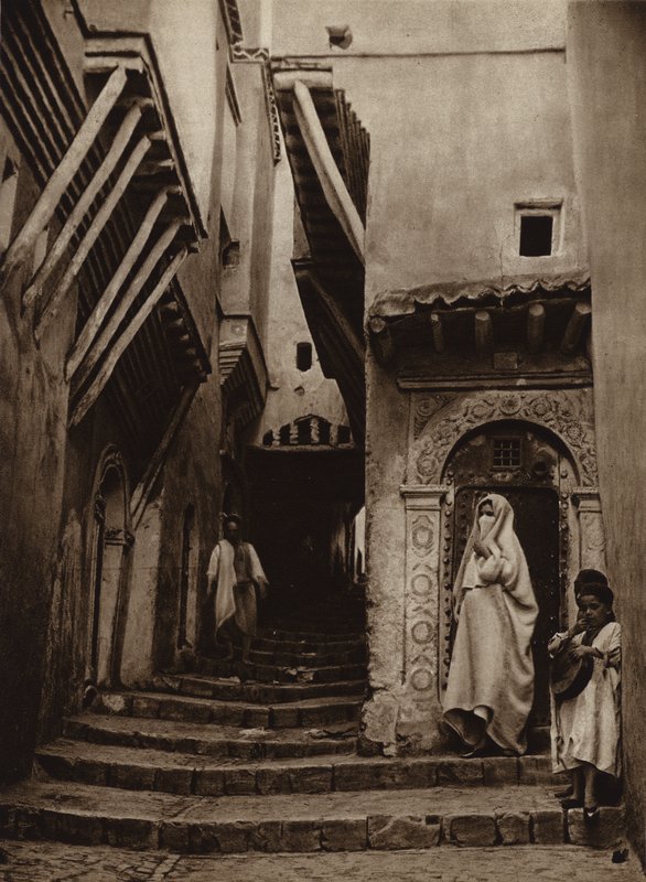 Algier, Straße in der Altstadt von European Photographer