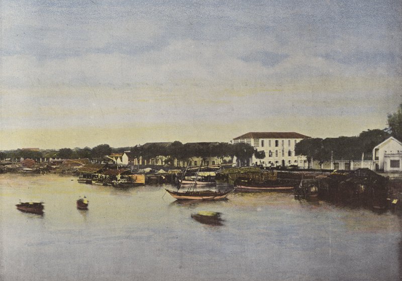 Arroyo Chinois (Linkes Ufer) Saigon von European Photographer