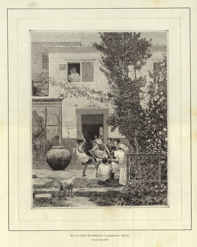 In der Villa des Horaz von European School