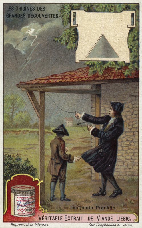 Benjamin Franklin und der Blitzableiter von European School