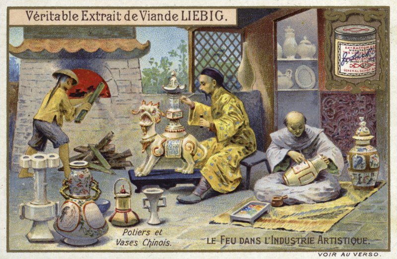Chinesische Töpfer von European School