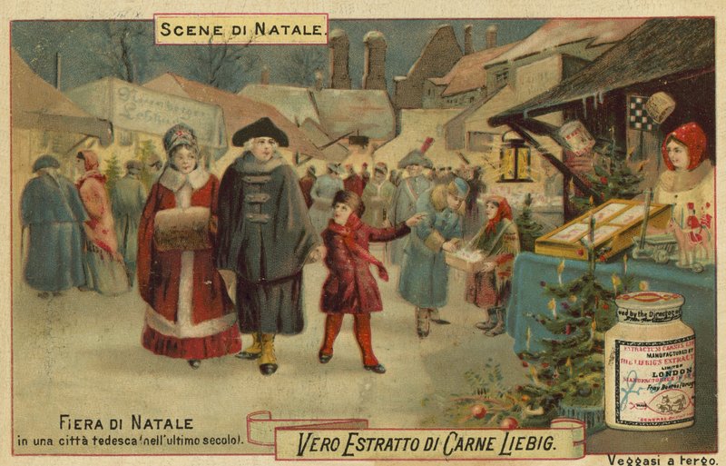 Weihnachtsmarkt in einer deutschen Stadt von European School