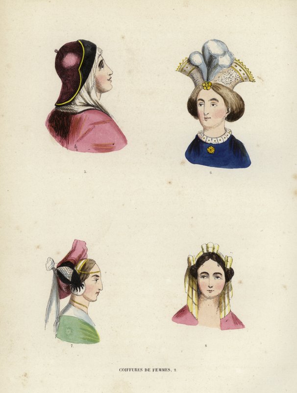 Frauenfrisuren von European School