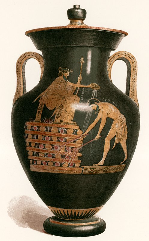 Kroisos auf dem Scheiterhaufen von European School